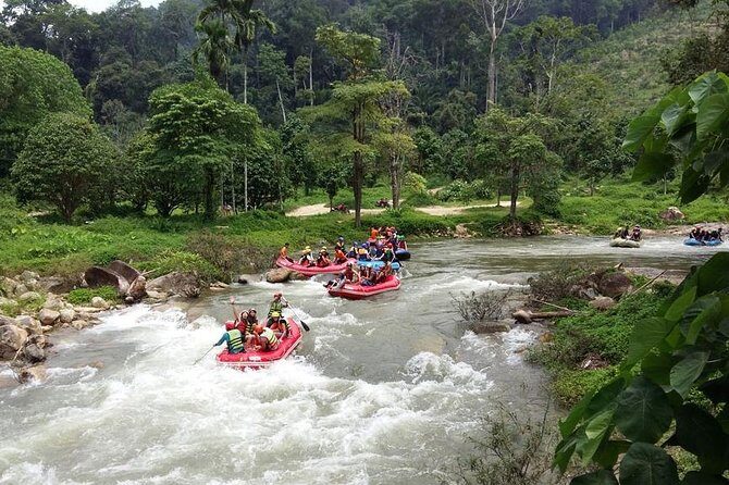 Rafting 5 km, ATV 30 Mins, Fly Fox and Jungle Tour From Phuket - An In-Depth Look at the Experience