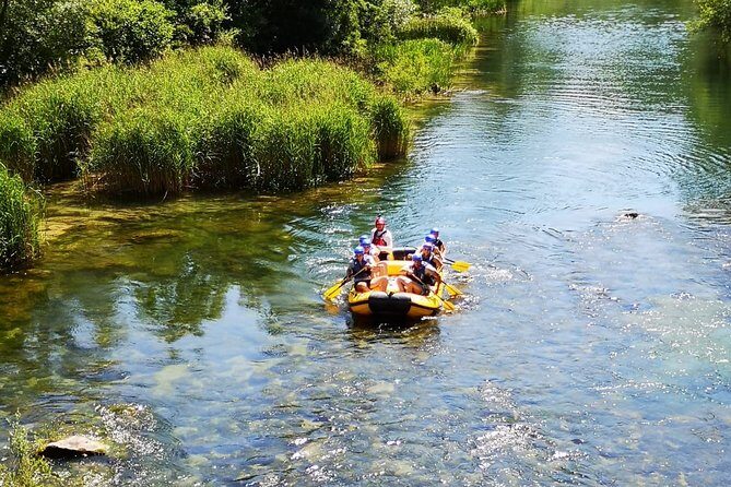 Rafting in a small group with caving & cliff jumping,free photos & videos - What to Expect from Your Cetina River Adventure
