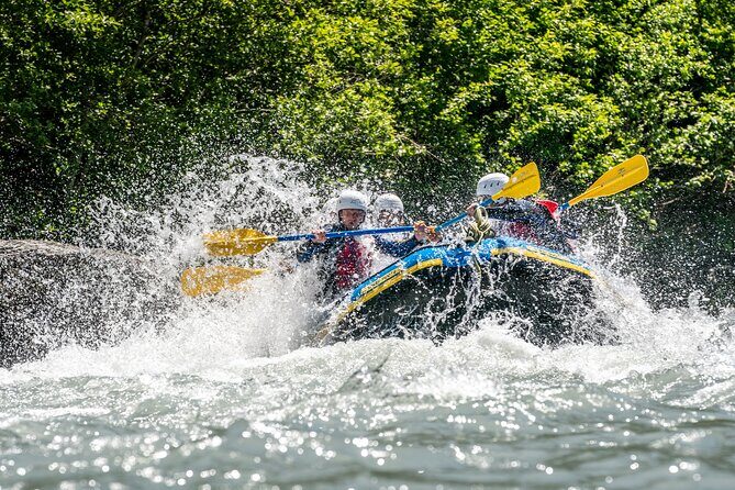 Rafting Vorderrhein in Graubünden - Key Points