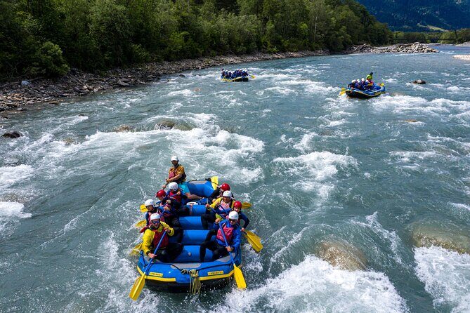 Rafting Vorderrhein in Graubünden - The Experience in Detail