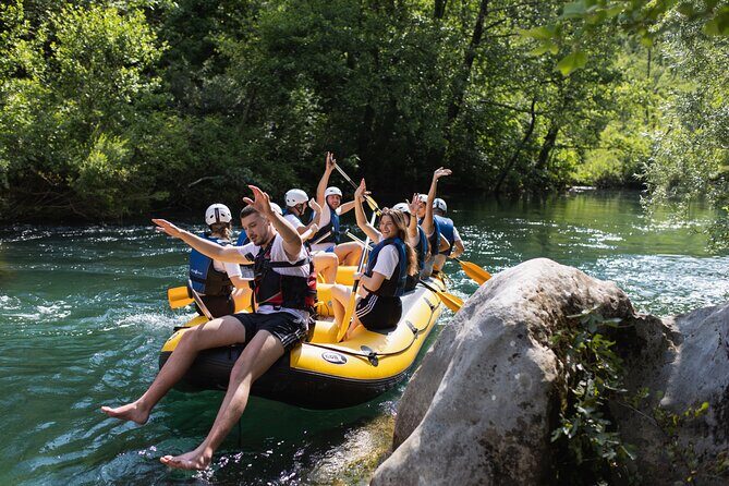 Rafting with cave exploring & cliff jumping |Go Pro 12| - The Sum Up