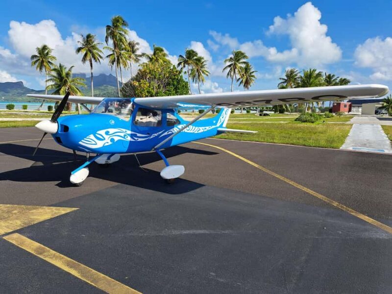 Raiatea: Bora Bora and Taha'a Private Scenic Flight one hour - Key Points