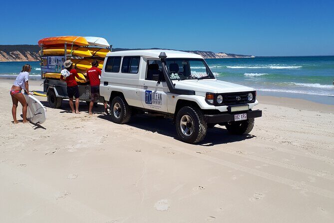 Rainbow Beach: Dolphin & Wildlife Ocean Kayak & Beach 4WD Tour - Authentic Insights from Reviews