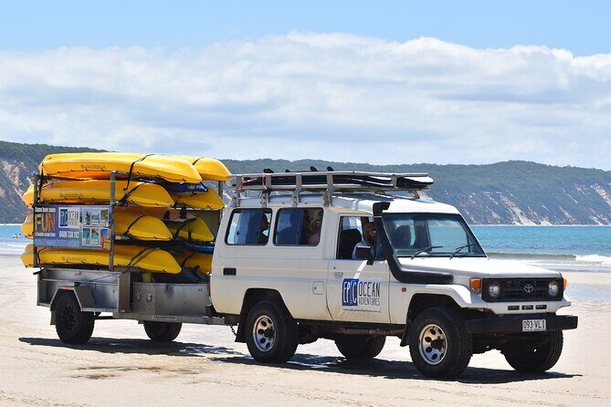 Rainbow Beach: Dolphin & Wildlife Ocean Kayak & Beach 4WD Tour - The Sum Up