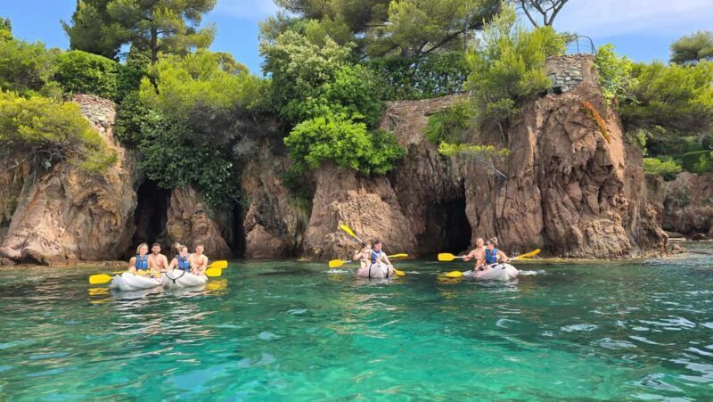 Rando Kayak Agay Guided Visit - Key Points