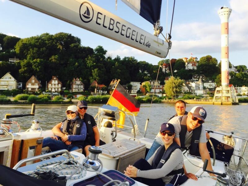 Real sailing trip "to the Gates of Hamburg", from/to Wedel - Discover the magic of Germany’s Elbe River with a sailing trip from Wedel to Hamburg’s gates