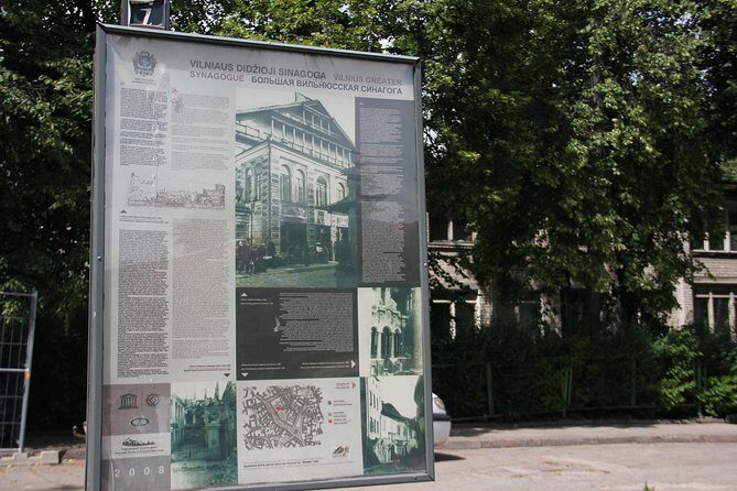 Regular walking tour of Jewish Vilnius - The Sum Up