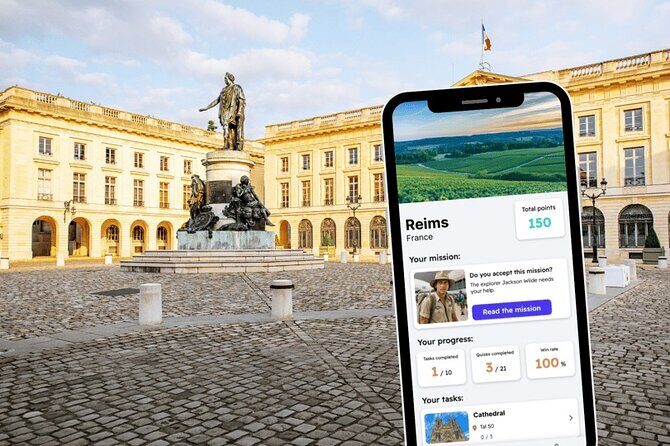 Reims Exploration Game and City Tour on your Phone - A Closer Look at the Reims Exploration Game and City Tour