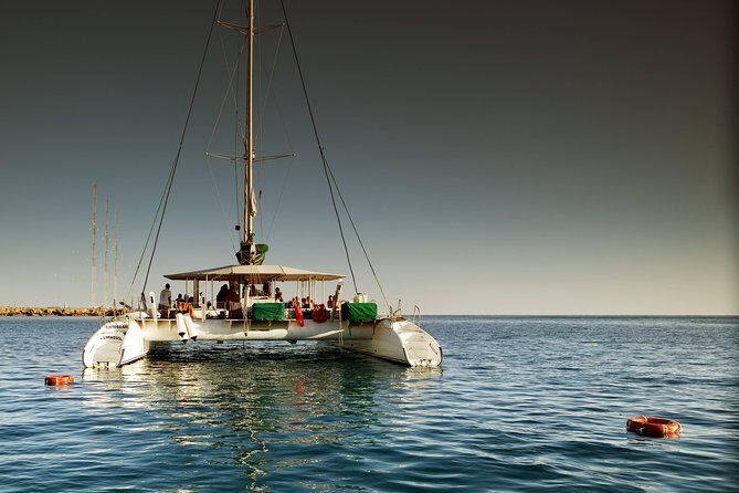 Relaxing Adults-only Blue Lagoon Catamaran Trip from Protaras - Stop 1: Green Bay Beach