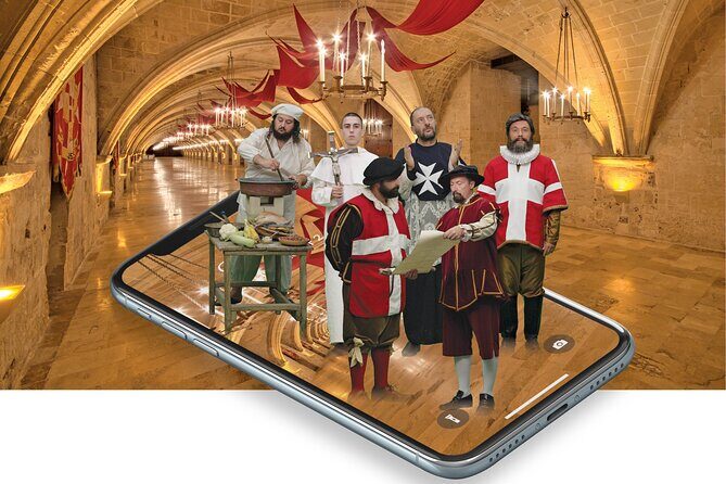 Reliving The Sacra Infermeria Augmented Reality Tour - Exploring the Sacra Infermeria with Augmented Reality