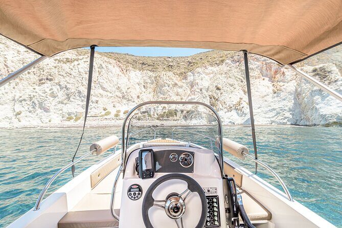 Rent a Boat in Santorini with Free License - The Experience in Detail