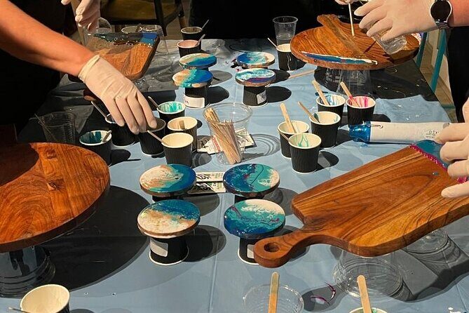 Resin Art Classes Melbourne: Cheeseboards & Coasters - A Closer Look at the Resin Art Experience in Melbourne