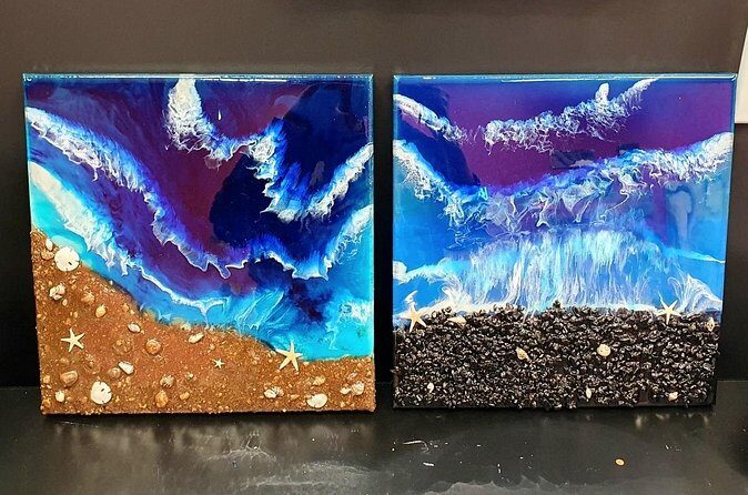 Resin Beach Scene Art Class Experience - Frequently Asked Questions