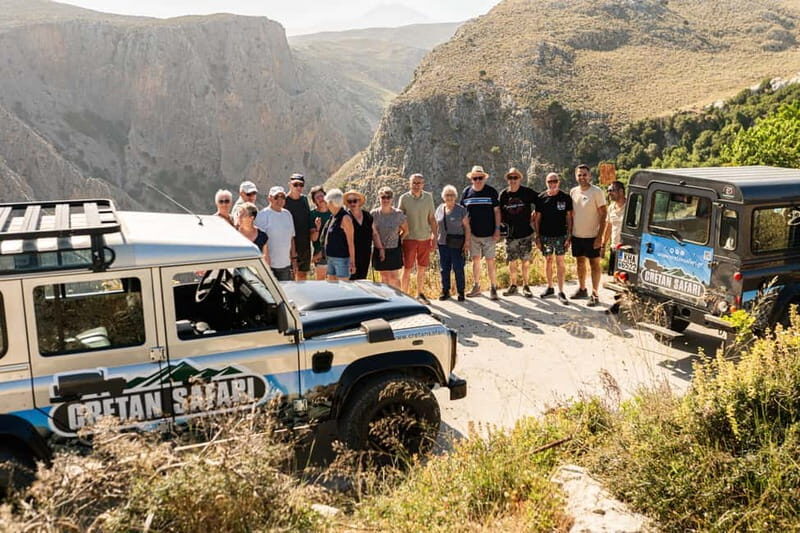 Rethymno: Full-Day Land Rover Safari to Preveli - An Adventure Through Crete’s Hidden Trails