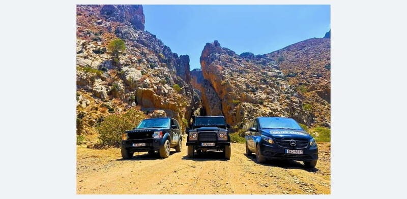 Rethymno: Full-Day Land Rover Safari to Preveli - A Taste of Cretan Hospitality