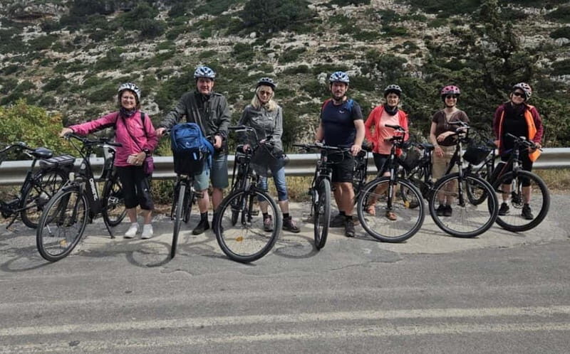 Rethymno: Guided e-Bike Tour on Mili Gorge and soft drinks - The Experience at a Glance