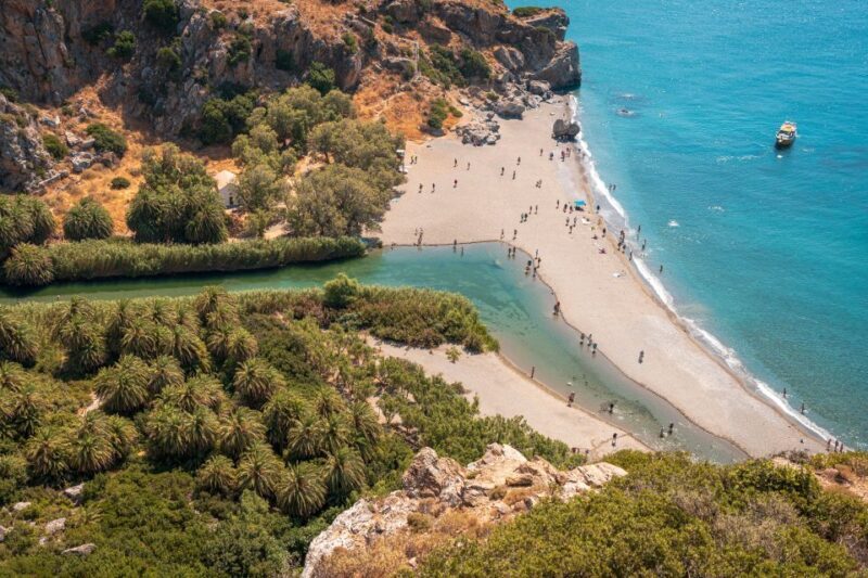 Rethymno: Preveli Beach Damnoni Beach Kourtaliotiko Day Trip - FAQ