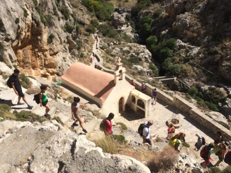 Rethymno Private Tour to Kourtaliotiko Gorge & Kalypso Beach - Key Points