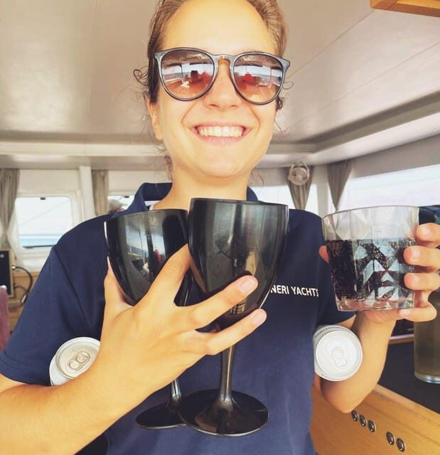 Rethymno: Sunset Catamaran Cruise with Wine and Snacks - FAQ