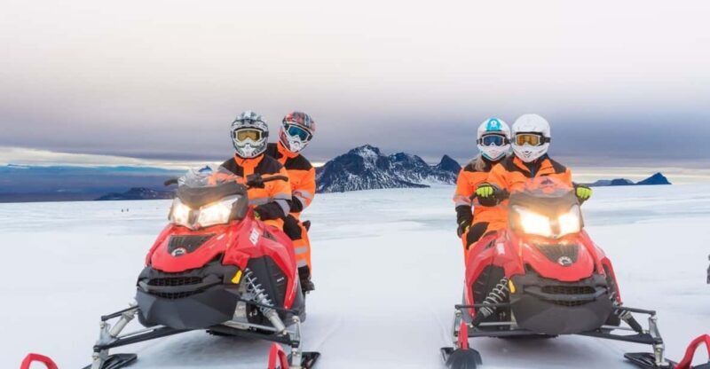 Reykjavík: Langjökull Glacier Snowmobile Tour with Ice Cave - The Experience in Detail