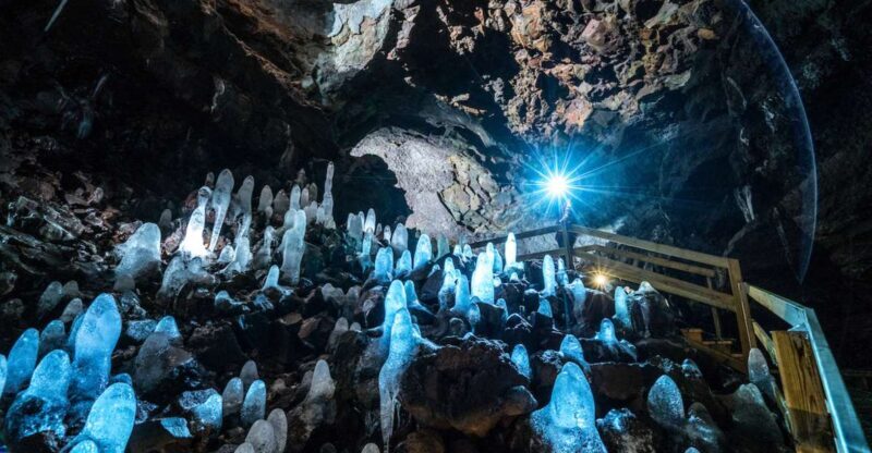 Reykjavik: Lava Cave, Hot Springs, and Waterfalls Tour - Key Points