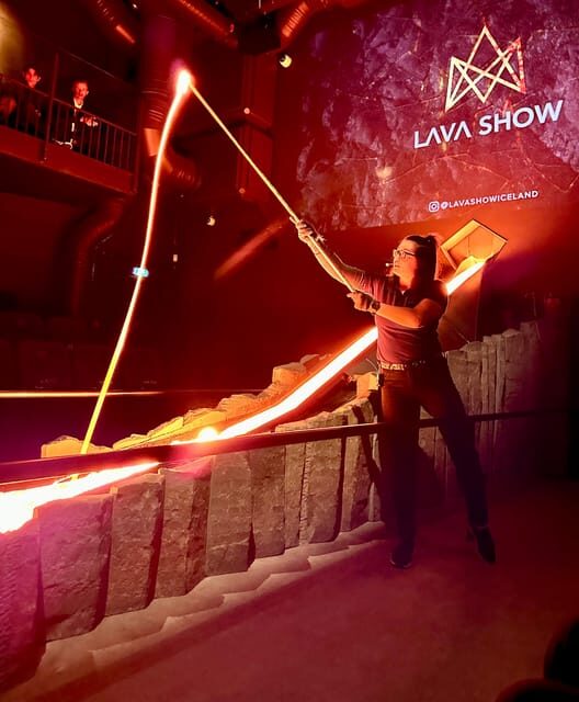 Reykjavik: LAVA SHOW - Immersive Experience Entry Ticket - The Guides and Atmosphere