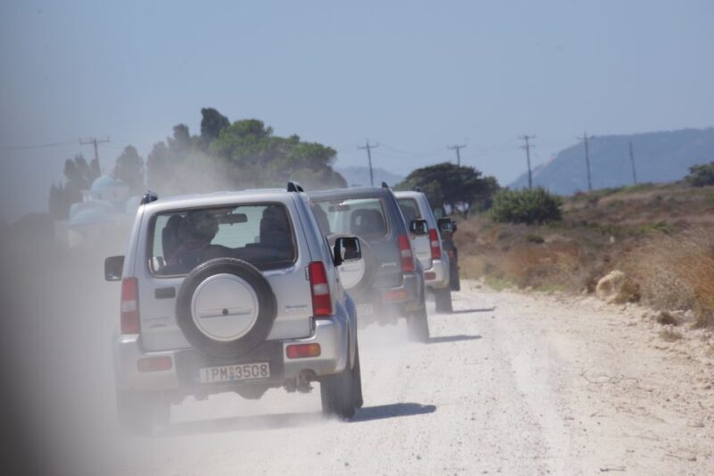 Rhodes: 4x4 Self-Drive Jeep Tour with Pickup in the North - The Experience for Different Travelers