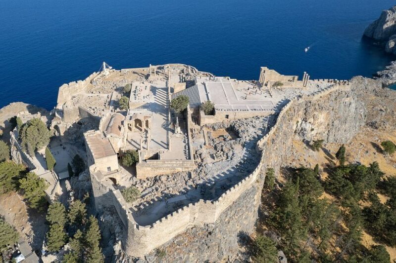 Rhodes: Acropolis of Lindos Entry Ticket with Audio Guide - Exploring the Rhodes: Acropolis of Lindos Entry Ticket with Audio Guide