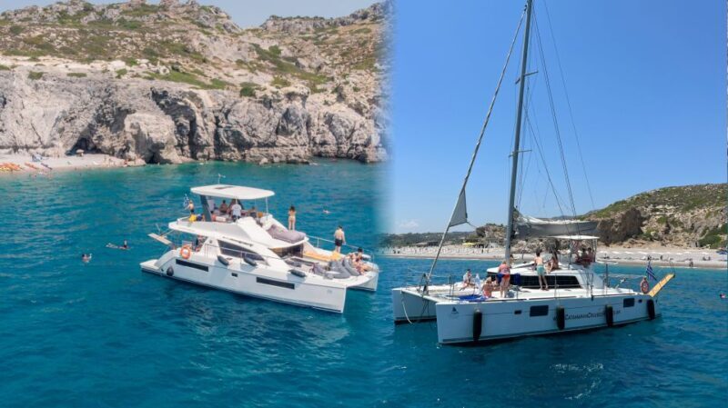 Rhodes: All-Inclusive Catamaran Cruise with Lunch and Drinks - FAQ