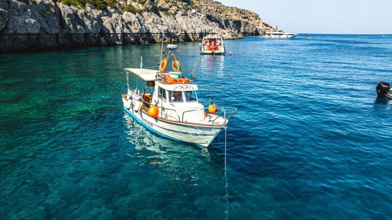 Rhodes: Captain Manolis Fishing Trip with BBQ and Swimming - Key Points