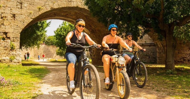 Rhodes: E-bike Highlights Sunset or Morning Photo Tour - Key Points