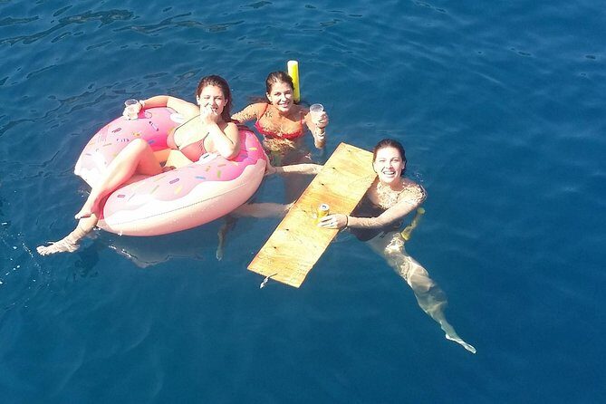 Rhodes Exclusive Swim Cruise with Greek Gourmet Buffet & Drinks - The Scenic Sail Past Rhodes’ Historic Old Town
