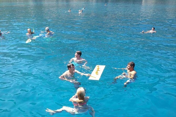 Rhodes Exclusive Swim Cruise with Greek Gourmet Buffet & Drinks - Third Stop: Anthony Quinn Bay