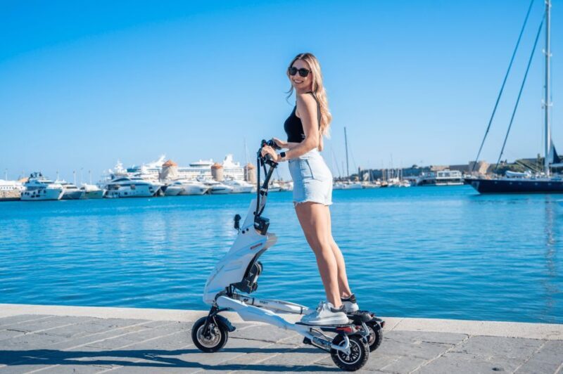 Rhodes: Explore the New and Medieval City on Trikkes - Starting Point and First Impressions