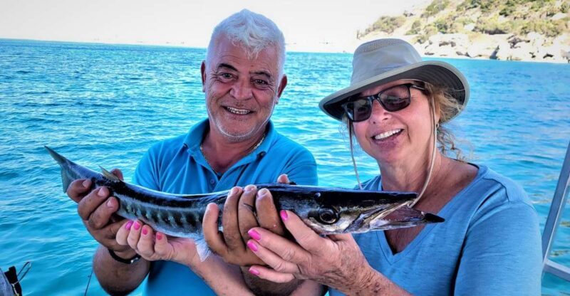 Rhodes: Fishing Trip, Snorkelling, BBQ, & Professional Guide - Key Points