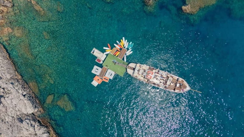 Rhodes: Gulet Trip with Food, Drinks, SUP, Kayak & Swimming - Key Points