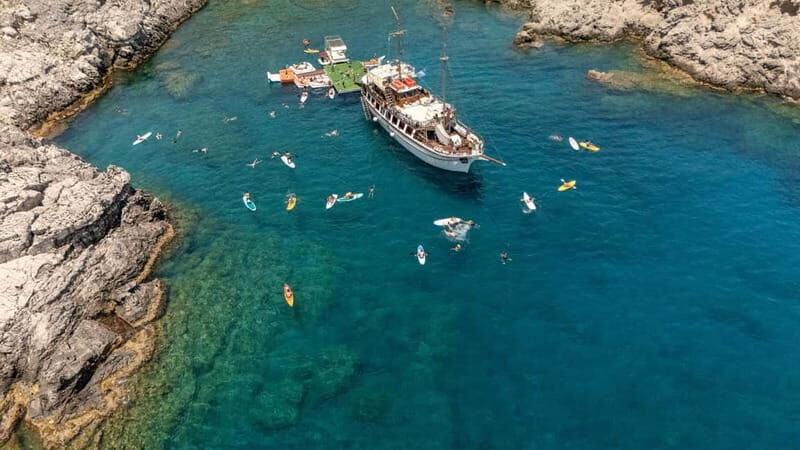 Rhodes: Gulet Trip with Food, Drinks, SUP, Kayak & Swimming - Practical Details and Tips
