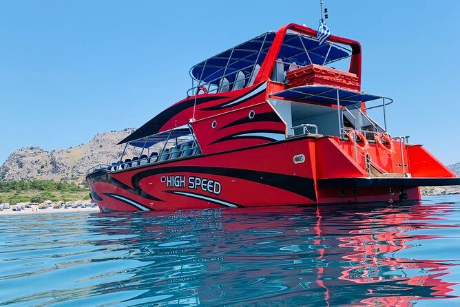Rhodes High Speed Boat to Lindos - The Ride to Lindos: An In-Depth Breakdown