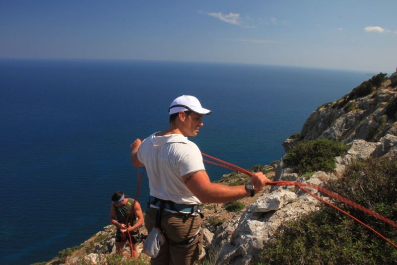 Rhodes: Ladiko Bay Rock Climbing and Rappelling Experience - Practical Details and Value