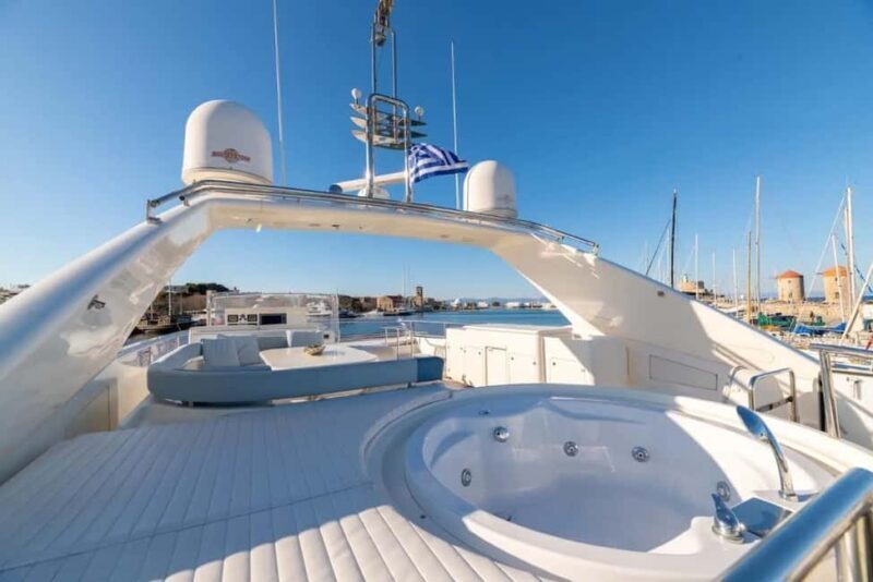Rhodes: Private Luxury Yacht Cruise on M/Y Lady Natasa - Key Points