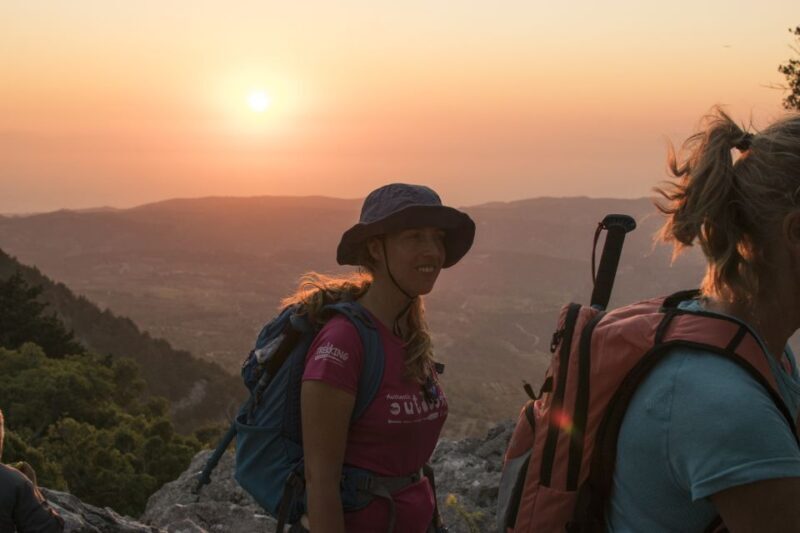 Rhodes: Profitis Ilias Guided Sunset Hike - An Authentic Sunset Hike with Rich Details