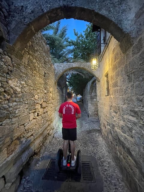 Rhodes: Rhodes by night Segway route - Starting Point and First Impressions