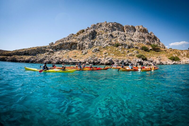 Rhodes: Sea Kayak Adventure to the Red Sand Beach - An In-Depth Look at the Rhodes Sea Kayak Tour