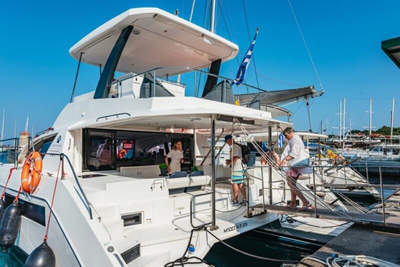 Rhodes: Sunset Catamaran Cruise with Dinner Buffet & Drinks - A Deep Dive into the Experience