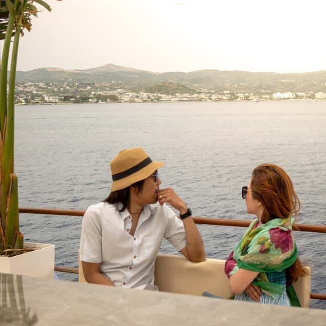 Rhodes: Swim & Relax Cruise with Buffet & Unlimited Drinks - An Authentic Day on a Stylish Boat