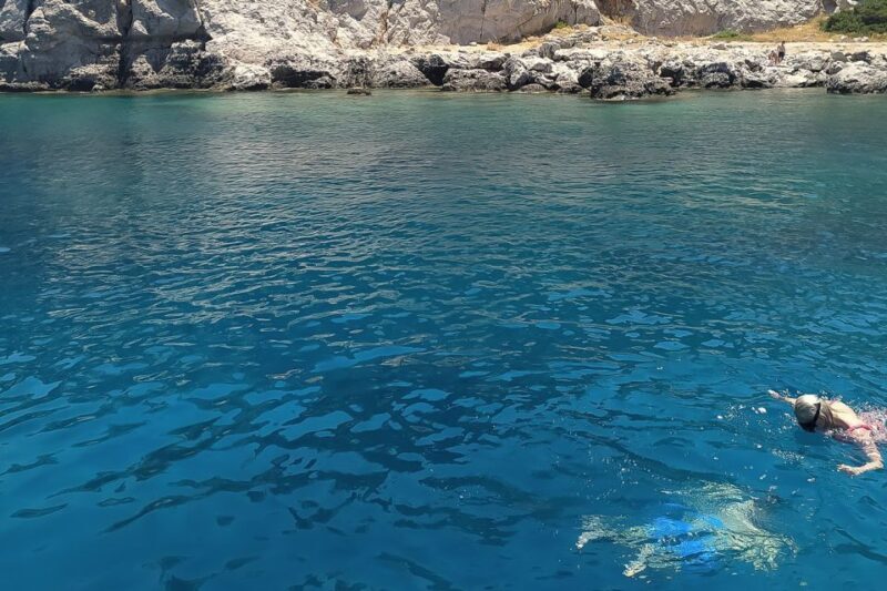 Rhodes Town: Anthony Quinn, Kalithea & Afandou Boat Cruise - Key Points