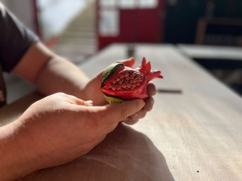 Rhodes Town: Pomegranate Pottery Masterclass - Authentic, Relaxing, and Fun