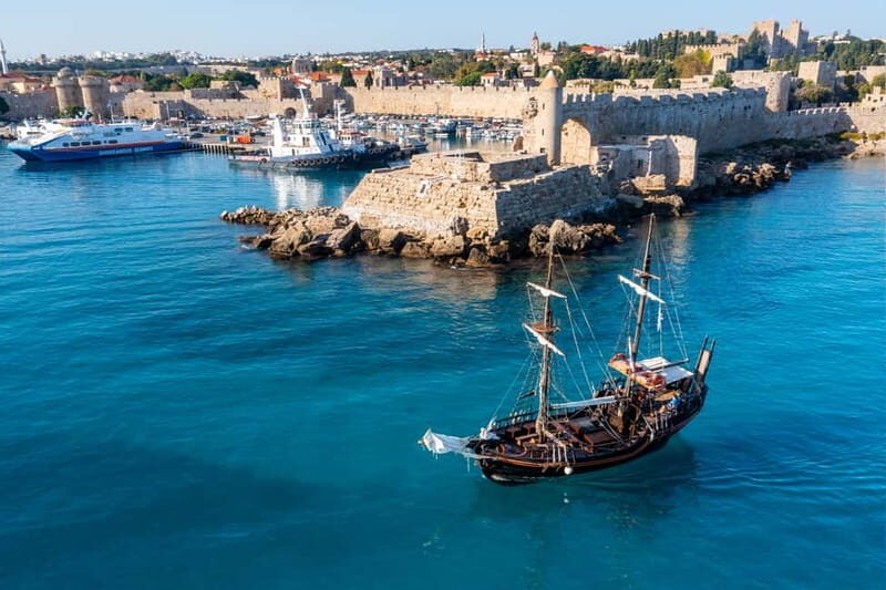 Rhodes:1-hour Sightseeing Day Cruise on an 18th-Century Boat - Rhodes: 1-Hour Sightseeing Day Cruise on an 18th-Century Boat