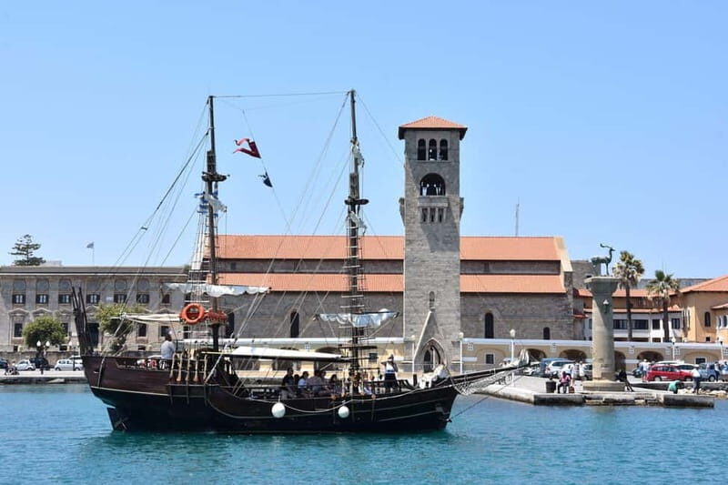 Rhodes:1-hour Sightseeing Day Cruise on an 18th-Century Boat - The Sum Up