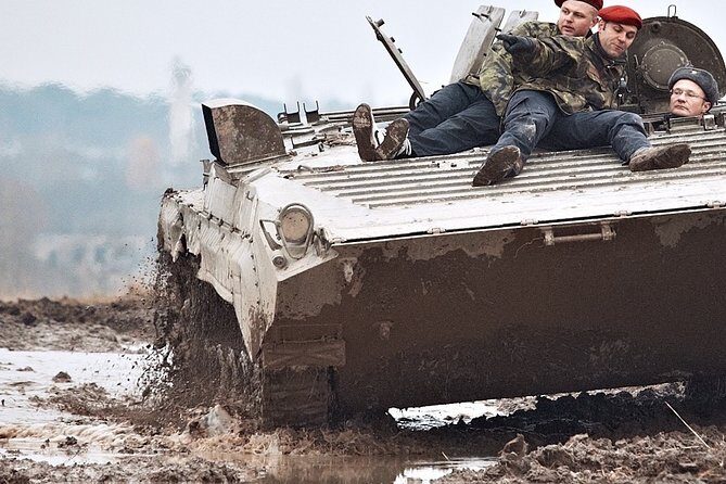 Ride in a BMP tank and military garage tour Prague - FAQ